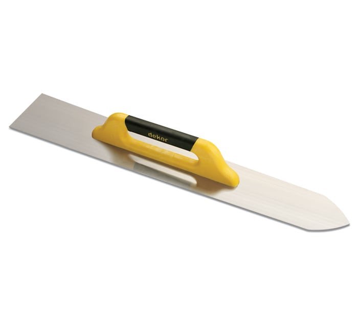 DEKOR Vloer afwerkings spaan, 95 mm x 550 mm verenstaal