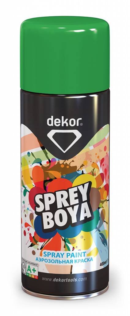 DEKOR Spray paint Turquoise groen (400ml)