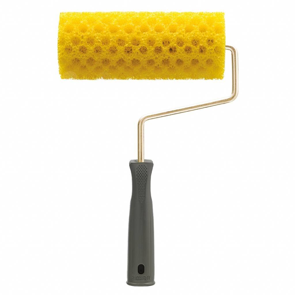 DEKOR Decoratieve spons roller met gaten 20 cm