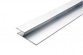 DEKOR Aluminium Wandrij (model) H-profiel 80 cm