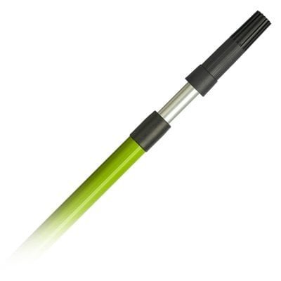 DEKOR Verstelbare licht aluminium slank steel (2 niveaus) 1,5 m