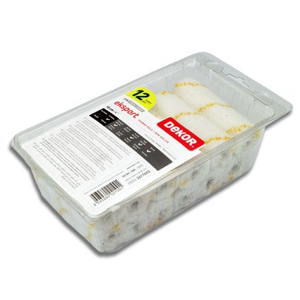 DEKOR Eksport – kleine roller (reserve) 10 cm (12pack)