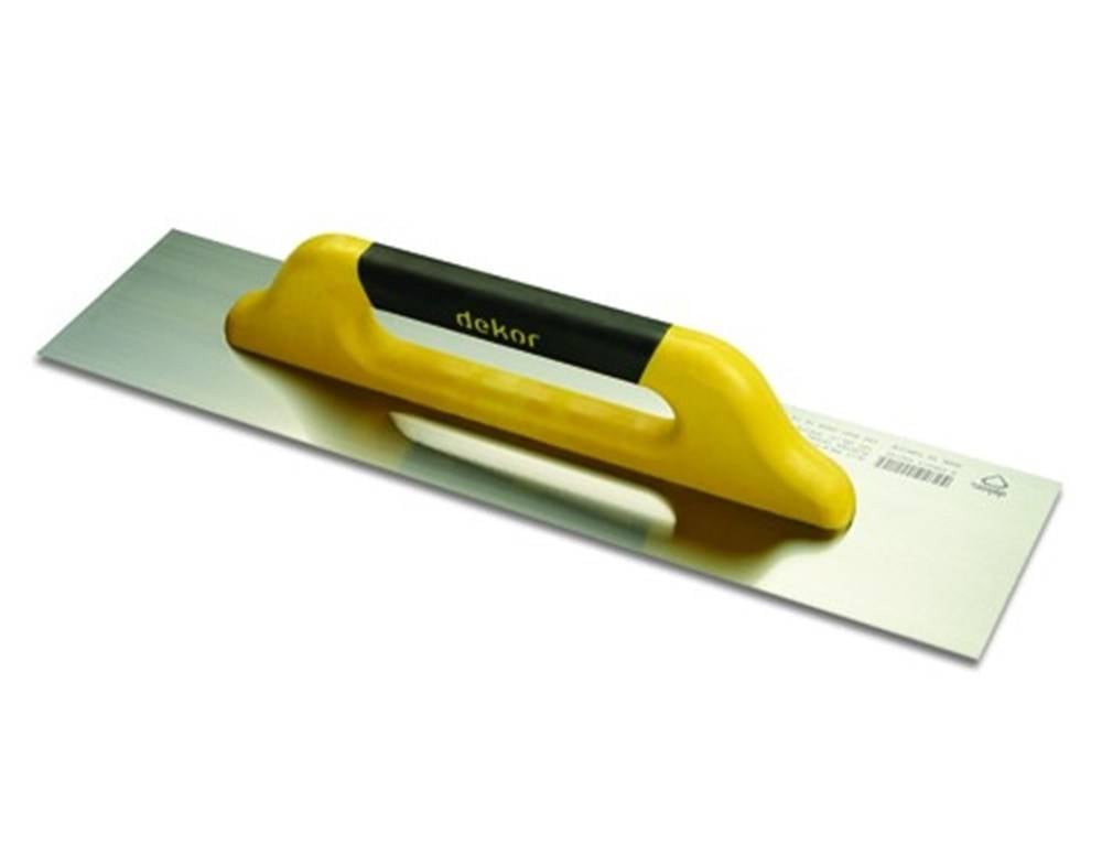 DEKOR Pleisterspaan gesloten handvat – Zacht handvat 400×120 mm RVS