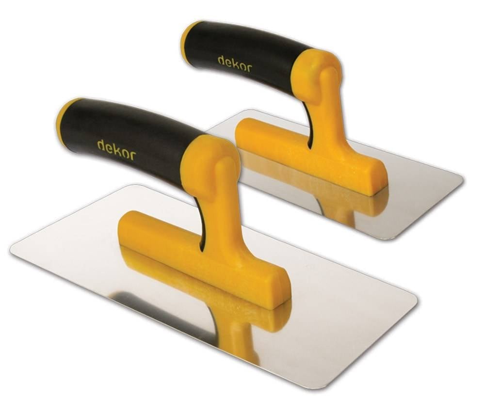 DEKOR Stukadoors spaan type ventiaan verchroomd, Breedte 90 mm