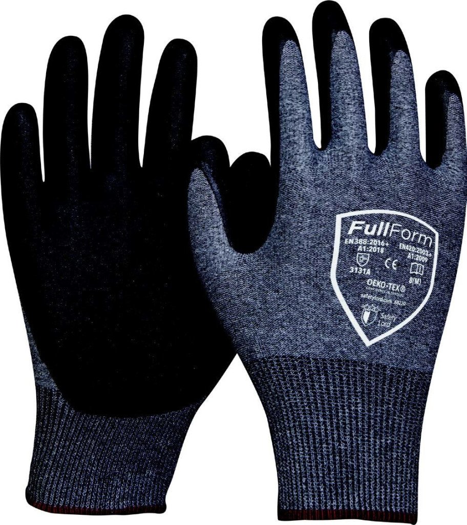 PU-FLEX HANDSCHOENEN ZWART (FULL FACTOR)