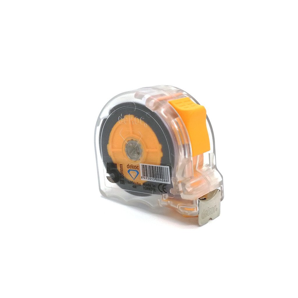 DEKOR Transparante rolmaat 5000x25mm