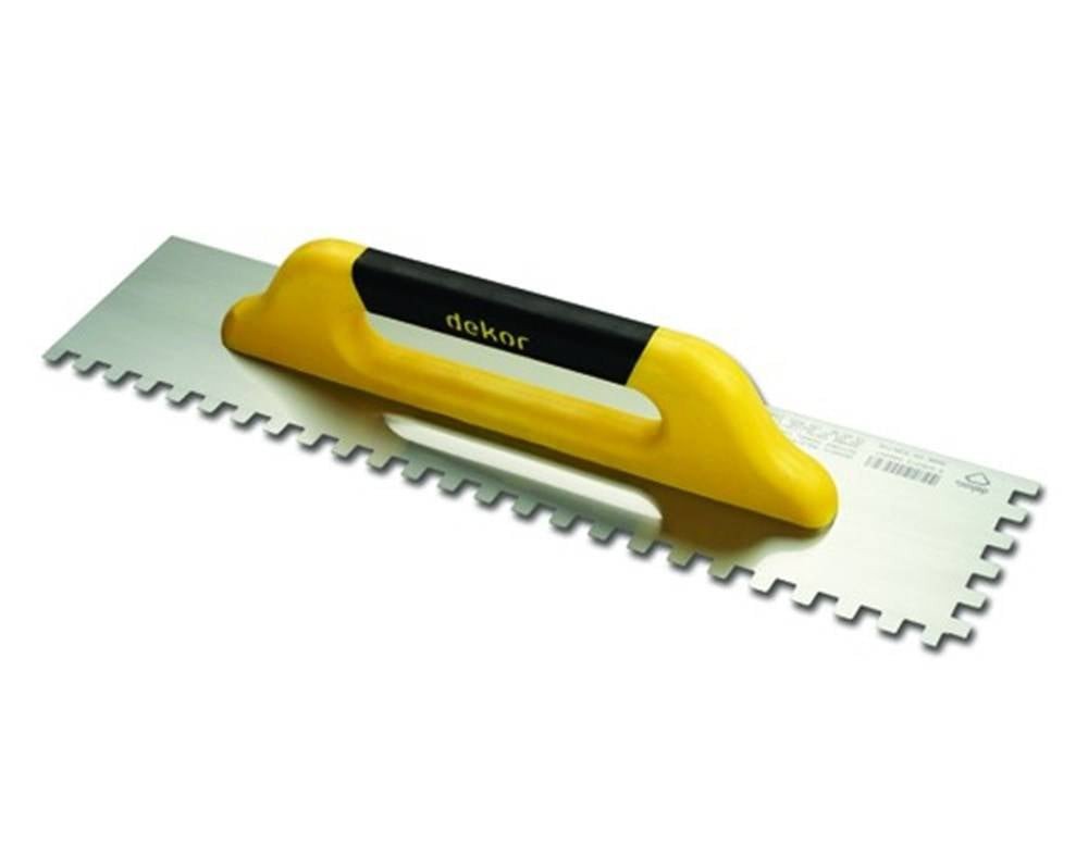 DEKOR Lijmkam gesloten handvat – Zacht handvat, 120×300 mm 10×10 RVS