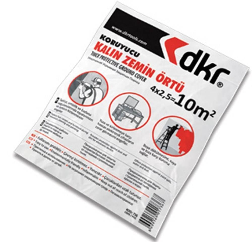 DKR Afdekzijl-dik 40 micron 4 x 12,5m (50 m2)
