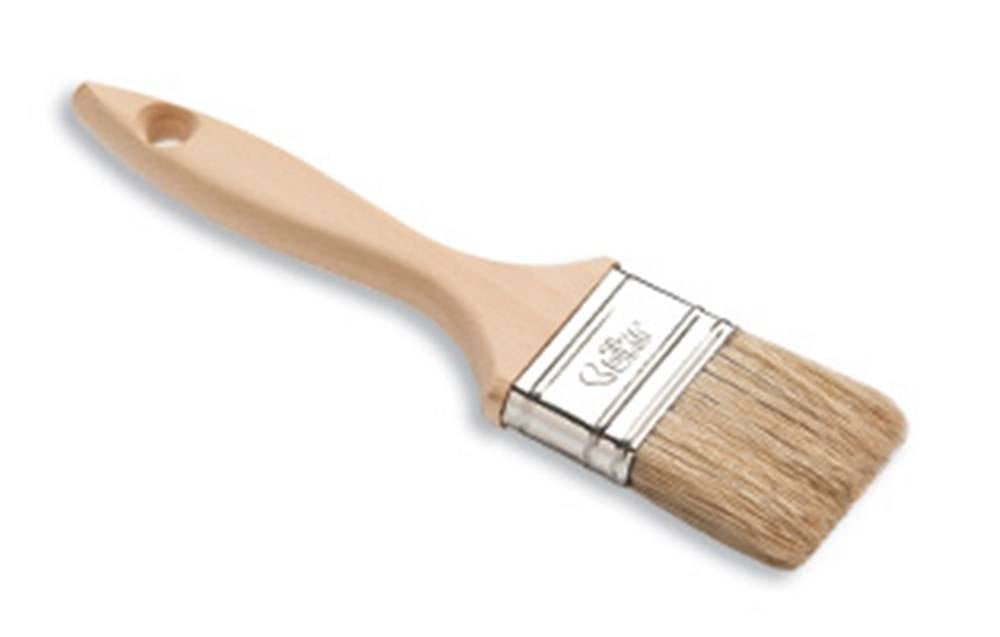 DKR Vlakke kwast – Houten handvat 4″ ECOMIx PLATINIUM